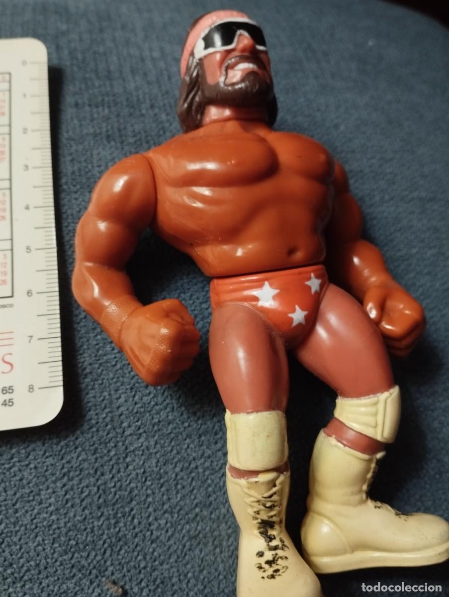 Figuras de goma y PVC: Mu&ntilde;eco boxeador de lucha libre - Foto 3