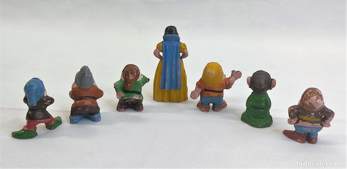Figuras de goma y PVC: BLANCANIEVES Y 6 ENANITOS. - Foto 2