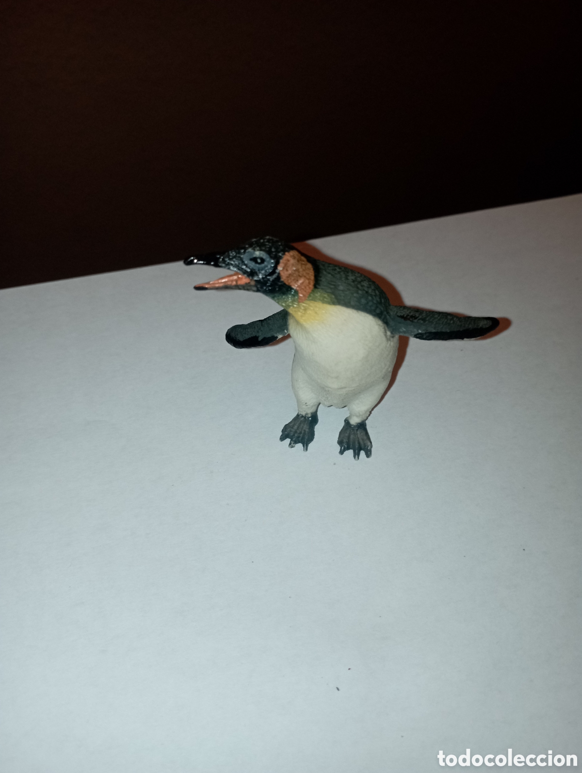 Figuras de Goma y PVC: PING&Uuml;INO EMPERADOR FIGURA DE PVC ZOO SERIE ANIMALES SALVAJES