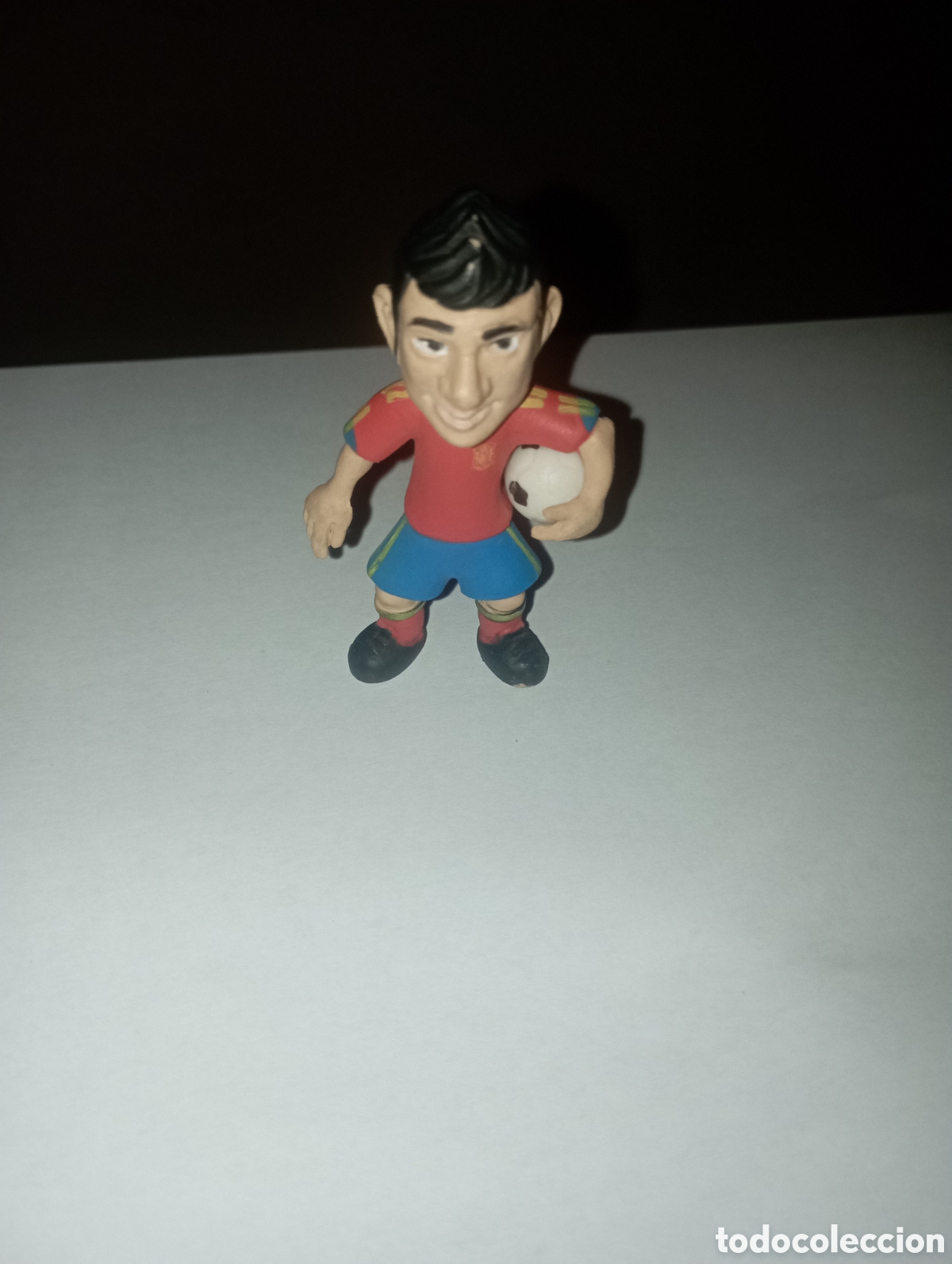 Gummi- und PVC-Figuren: ALBIOL FIGURA DE PVC JUGADOR SELECCI&Oacute;N ESPA&Ntilde;OLA DE FUTBOL 2008