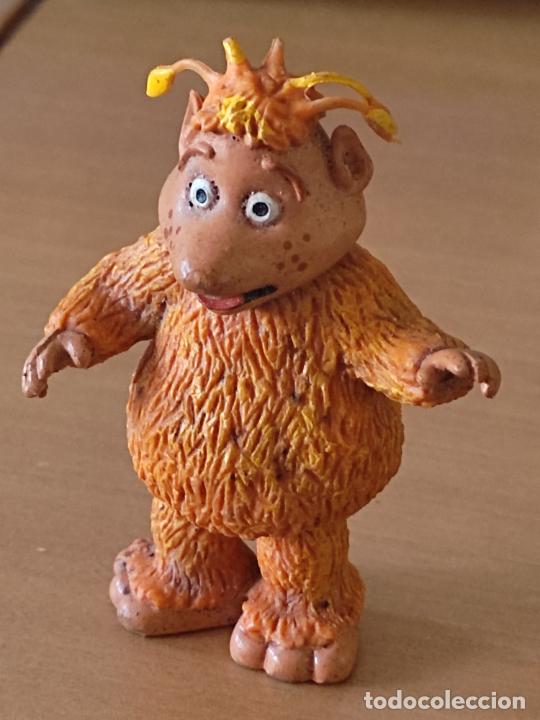 Figuras de goma y PVC: YUPI MINDOS FIGURA GOMA SIN MARCA PINTADO A MANO 7 CMS PELOS CORTADOS