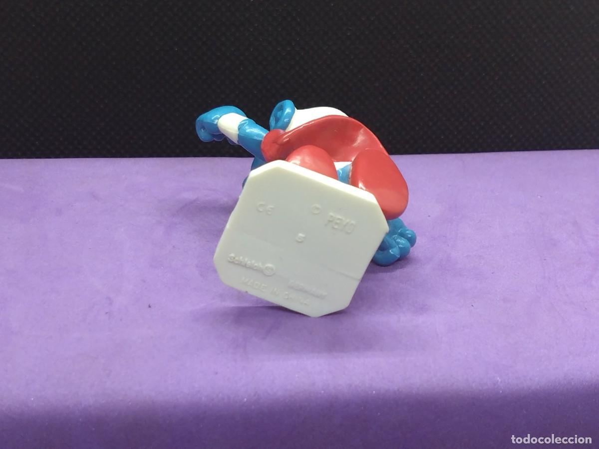 Figuras de goma y PVC: PITUFO SUPER HEROE , LEER Descipcion - Foto 3