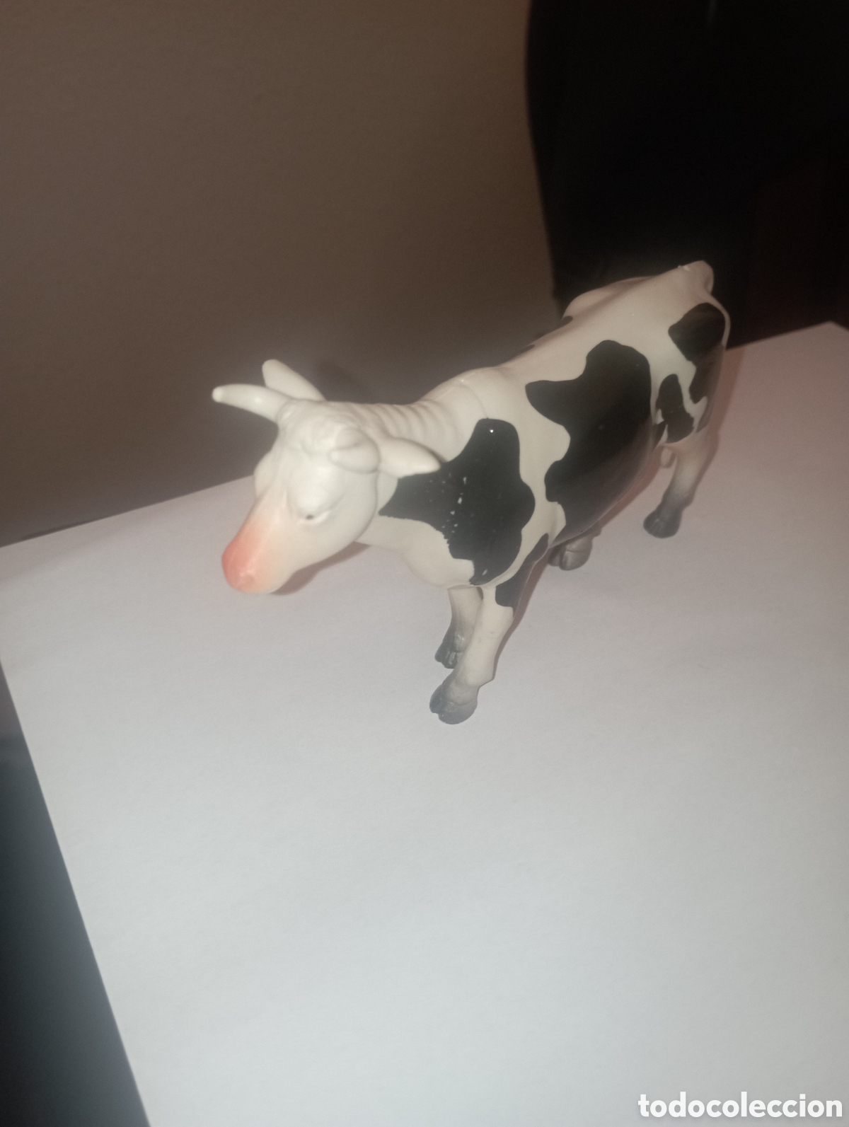 Figuras de Goma y PVC: VACA LECHERA STAR TOYS IMPORT EINDHOVEN A&Ntilde;OS 90 SERIE ANIMALES DE GRANJA