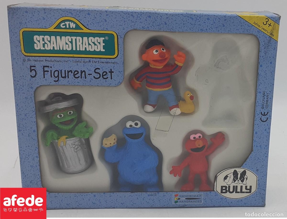 Figuras de Goma y PVC: LOTE 4 FIGURAS BARRIO S&Eacute;SAMO EN CAJA