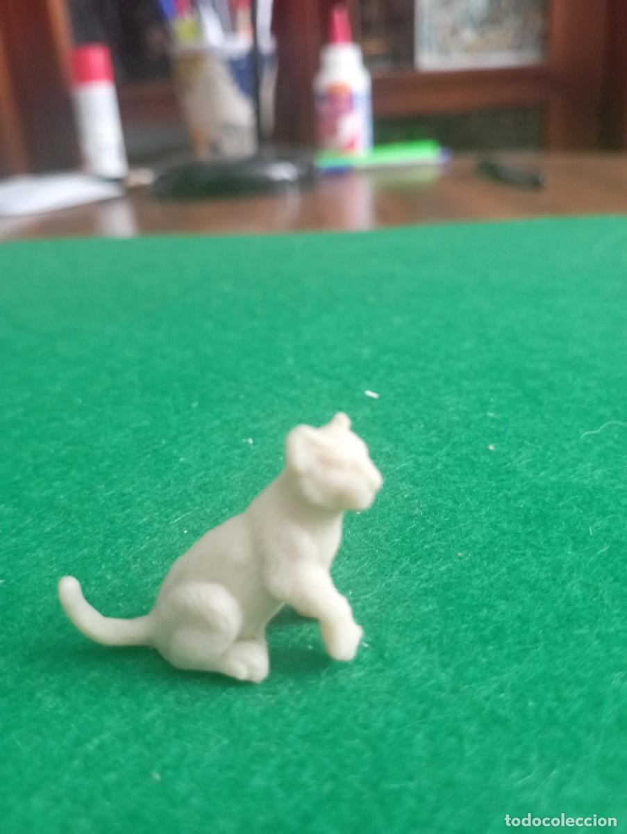 Figuras de Borracha e PVC: figura antigua de goma Elastolin Hausser. sin pintar leon cachorro