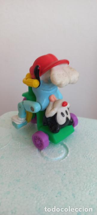Gummi- und PVC-Figuren: FIGURA MU&Ntilde;ECO ANIMANIACOS. WARNER 1993. TRICICLO
