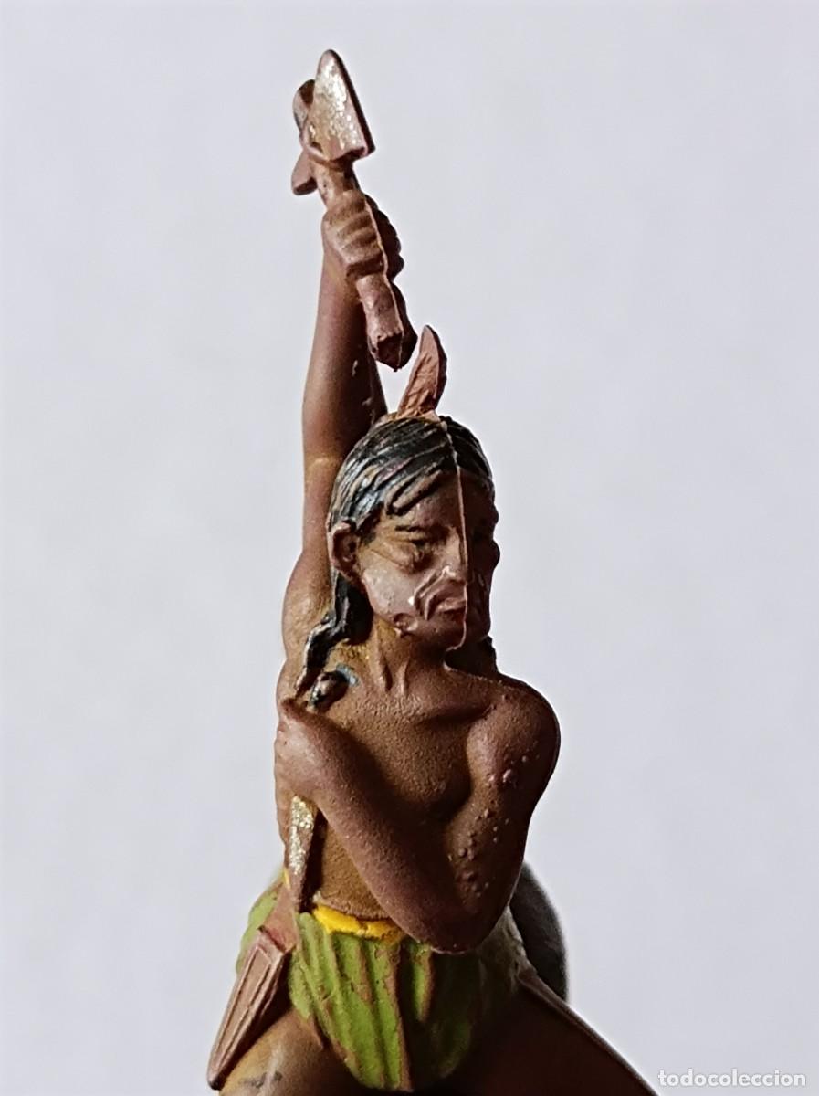 Figuras de goma y PVC: REAMSA INDIO DE GOMA COMANCHE REF. 3 - Foto 3
