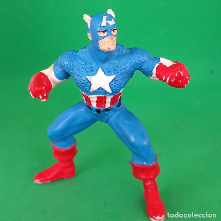 Figuras de goma y PVC: Capit&aacute;n Am&eacute;rica Yolanda - Foto 1