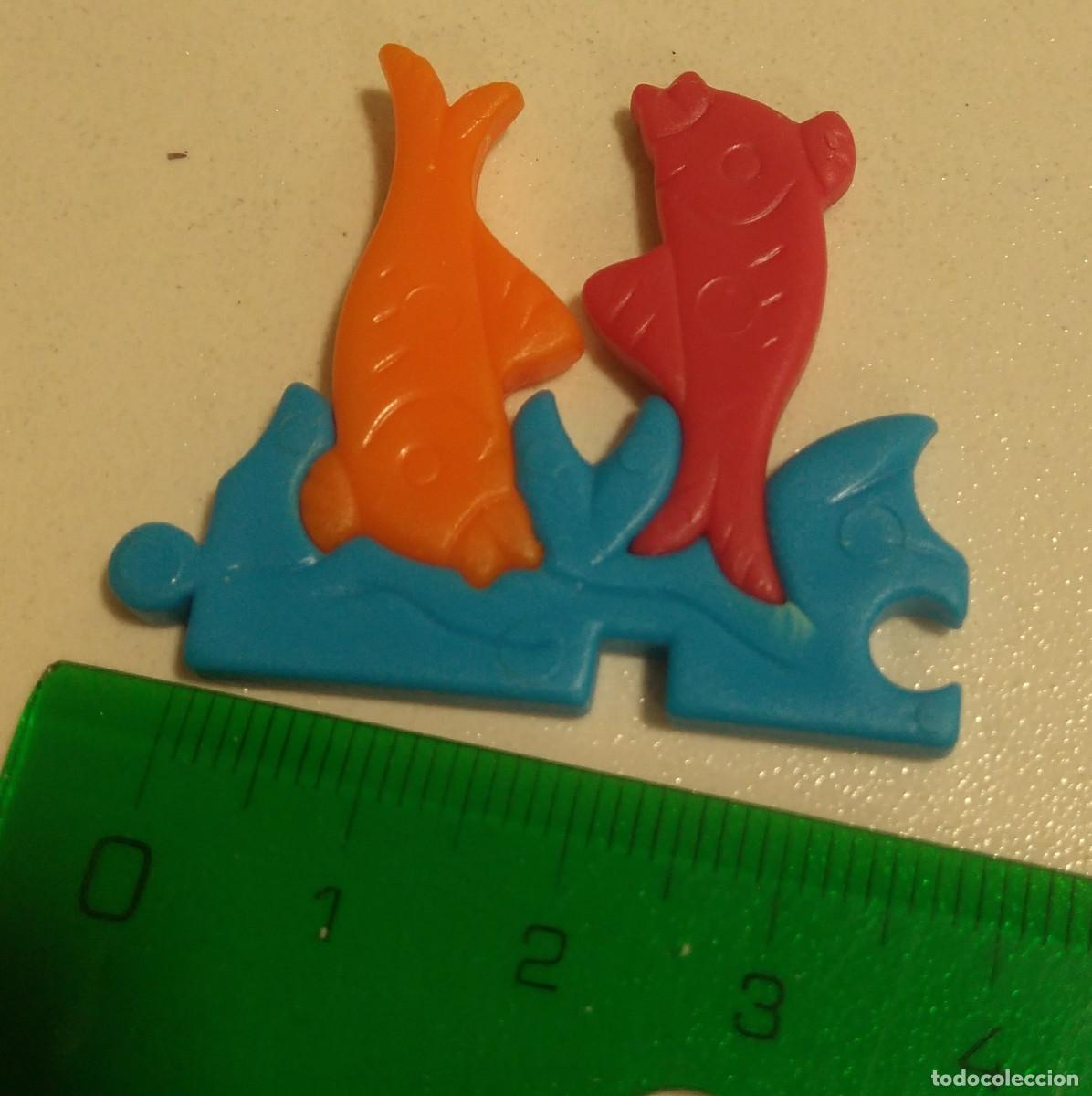 Figuras de goma Kinder: puzzle kinder pieza peces k 95 - Foto 1