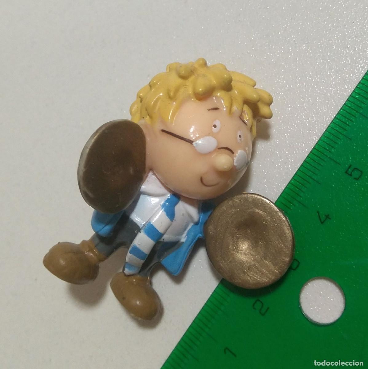 Figuras de Borracha e PVC: figura boticario mu&ntilde;eco goma pvc promocional publicitario bata te tea tetley platillos orquesta mini