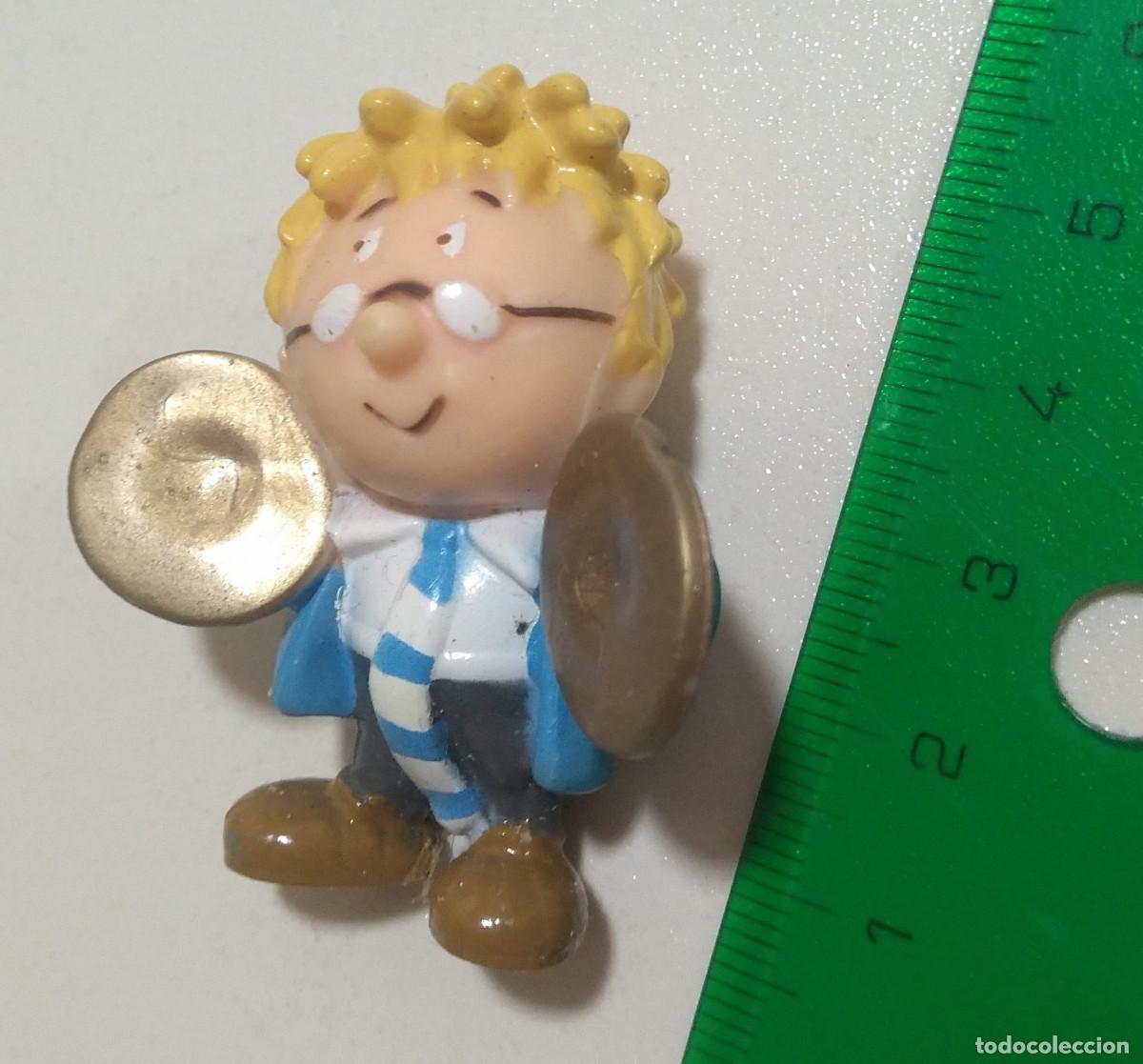 Figuras de Borracha e PVC: figura boticario mu&ntilde;eco goma pvc promocional publicitario bata te tea tetley platillos orquesta mini