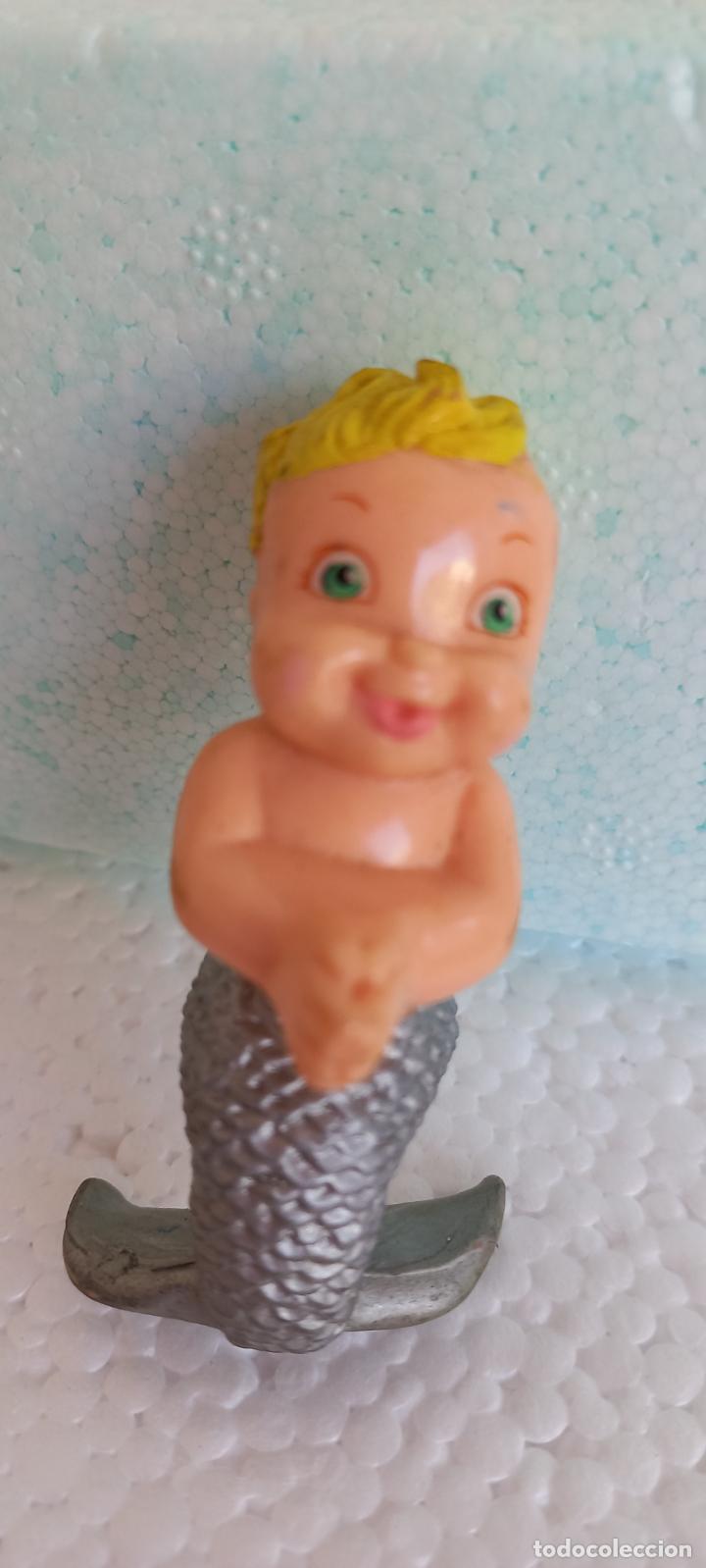 Figurines en Caoutchouc et PVC: FIGURA MU&Ntilde;ECO ni&ntilde;a sirena. Beb&eacute;s m&aacute;gicos. 1992