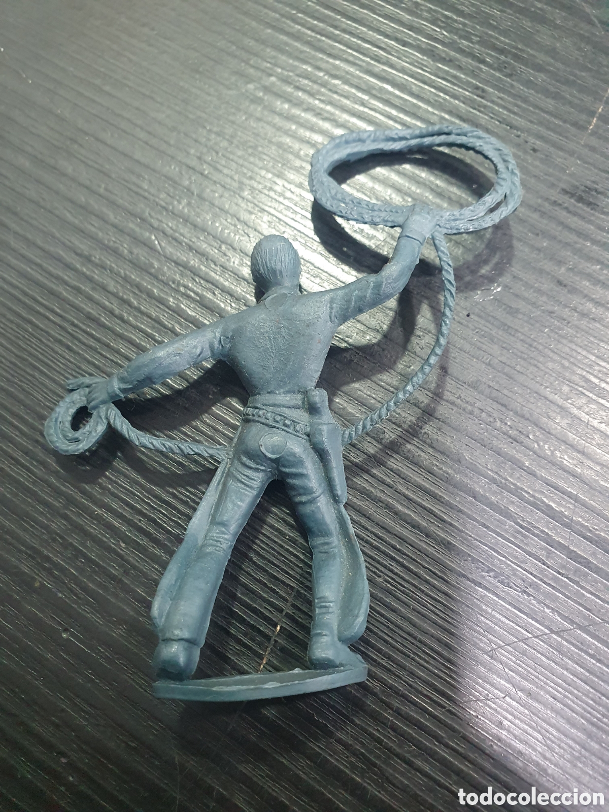 Figuras de goma y PVC: Vaquero con lazo. Comansi. (L63) - Foto 2
