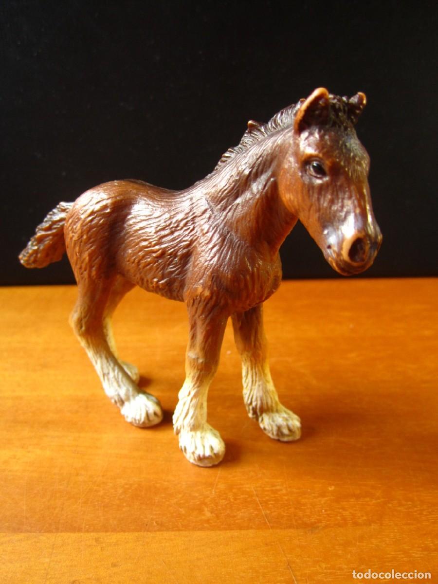 Figuras de goma y PVC: Caballo Potro Shire (Schleich Ref. 13272) - Foto 1