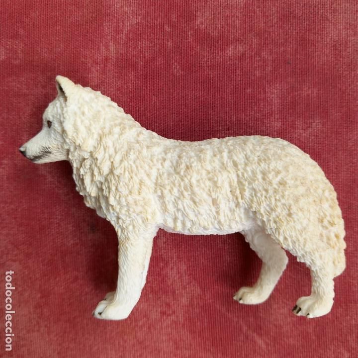 Figuras de goma y PVC: Lobo &aacute;rtico schleich 2014 - Foto 2