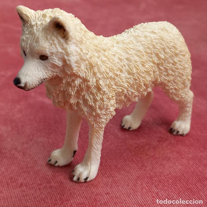 Figuras de goma y PVC: Lobo &aacute;rtico schleich 2014 - Foto 1