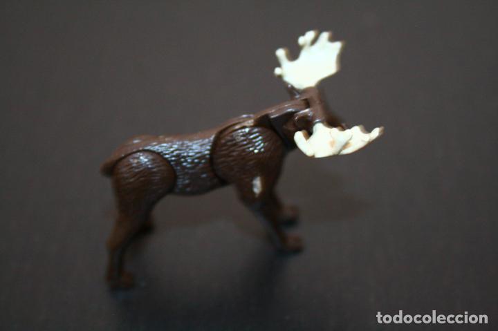 Figuras de Borracha e PVC: Kinder Ferrero 462A animales americanos 1992 Alemania 1 figura - dif&iacute;cil con cuernos intactos