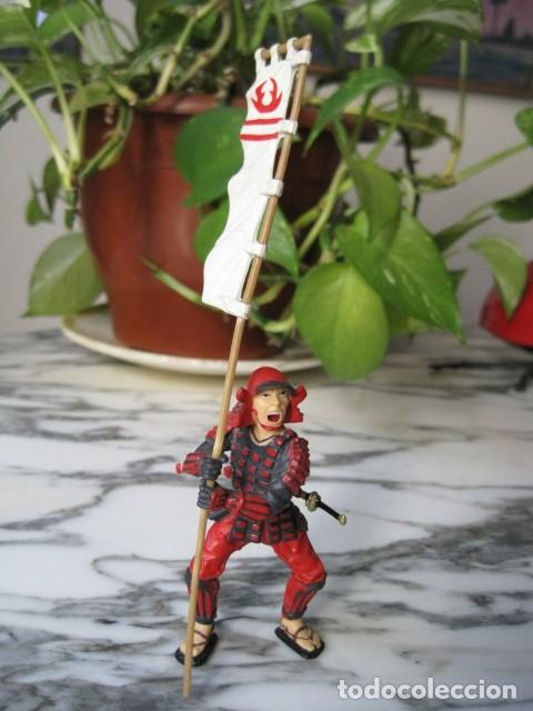 Figuras de goma y PVC: FIGURA SAMURAI - PVC - PLASTOY - Foto 1