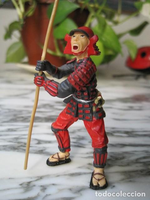 Figuras de goma y PVC: FIGURA SAMURAI - PVC - PLASTOY - Foto 4