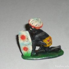Figuras de Goma y PVC: PECH FIGURA NEGRO EN GOMA DE LA SERIE NEGROS Y SAFARI