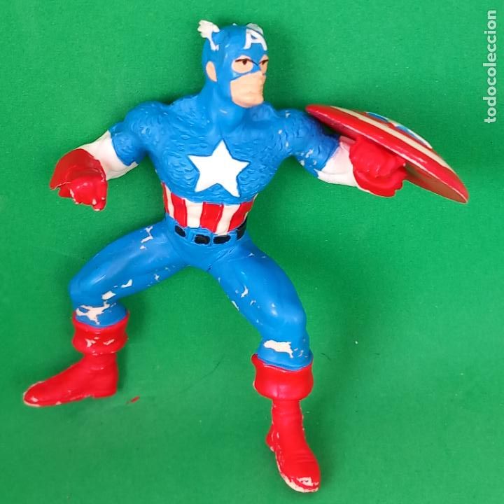 Figuras de goma y PVC: Capit&aacute;n Am&eacute;rica Yolanda - Foto 2
