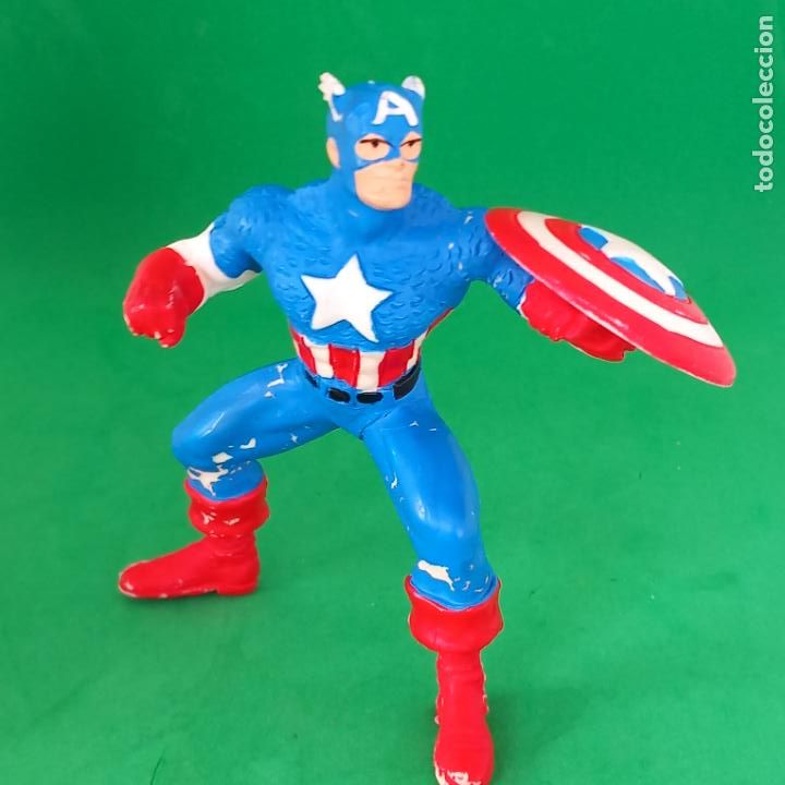 Figuras de goma y PVC: Capit&aacute;n Am&eacute;rica Yolanda - Foto 1