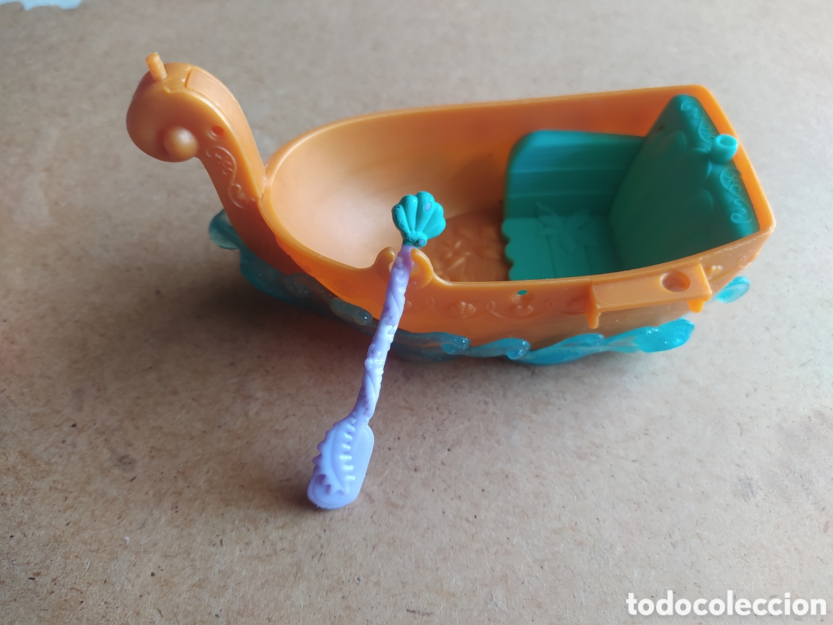 Figuras de goma y PVC: Barca Disney little kingdom - hasbro