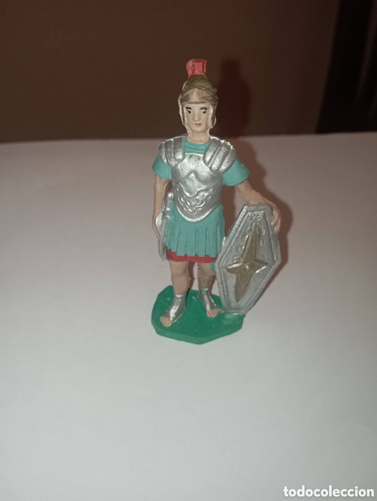 Figuras de goma y PVC: LEGIONARIO ROMANO FIGURA DE PL&Aacute;STICO A&Ntilde;OS 60 Y 70 OLIVER PERSONAJE BEL&Eacute;N NACIMIENTO