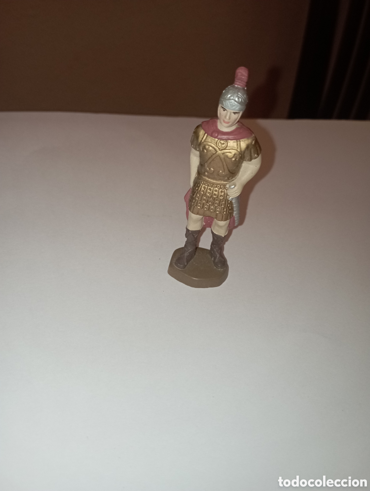 Figuras de goma y PVC: LEGIONARIO ROMANO FIGURA DE PL&Aacute;STICO A&Ntilde;OS 80 PERSONAJE DE BEL&Eacute;N NACIMIENTO