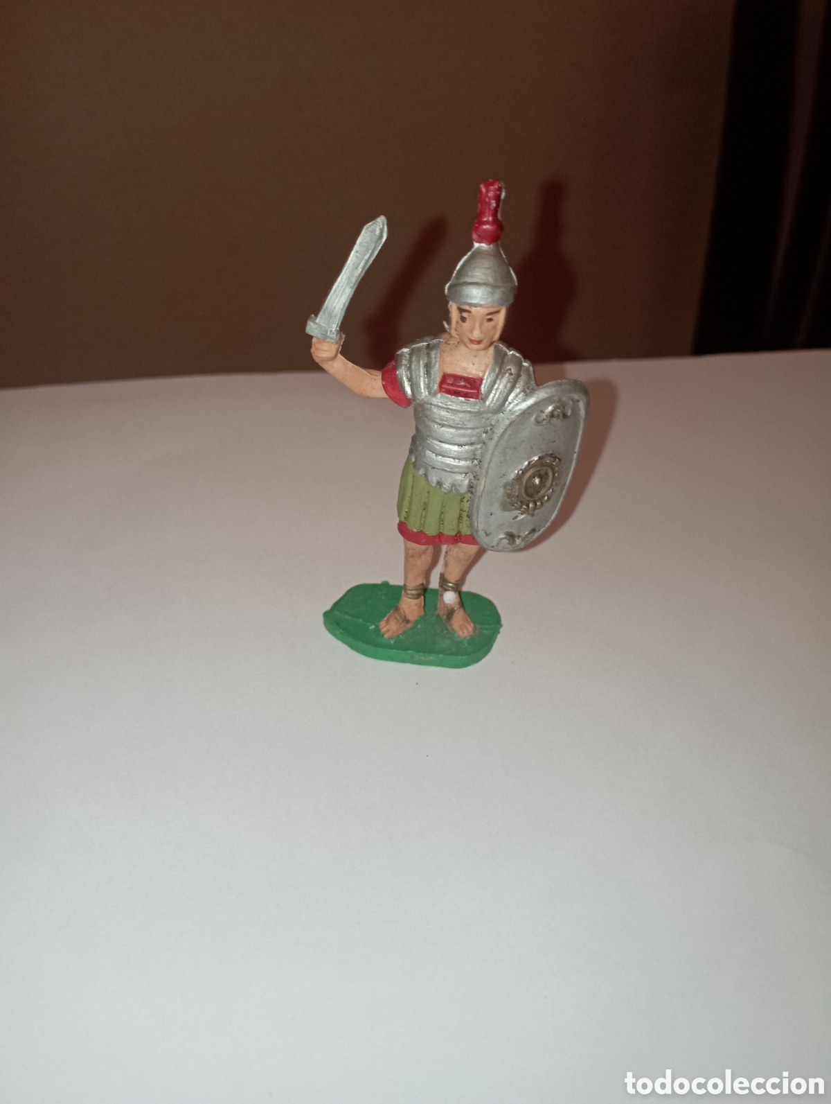 Figuras de goma y PVC: LEGIONARIO ROMANO FIGURA DE PL&Aacute;STICO A&Ntilde;OS 60 Y 70 PERSONAJE DE BEL&Eacute;N NACIMIENTO