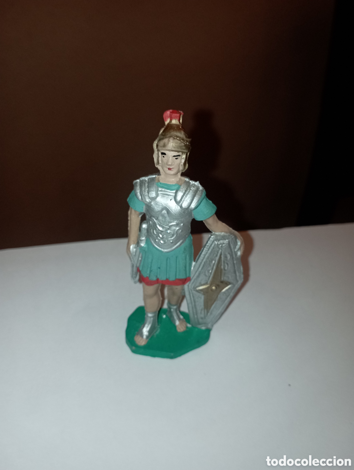 Figuras de goma y PVC: LEGIONARIO ROMANO FIGURA DE PL&Aacute;STICO A&Ntilde;OS 60 Y 70 PERSONAJE DE BEL&Eacute;N NACIMIENTO