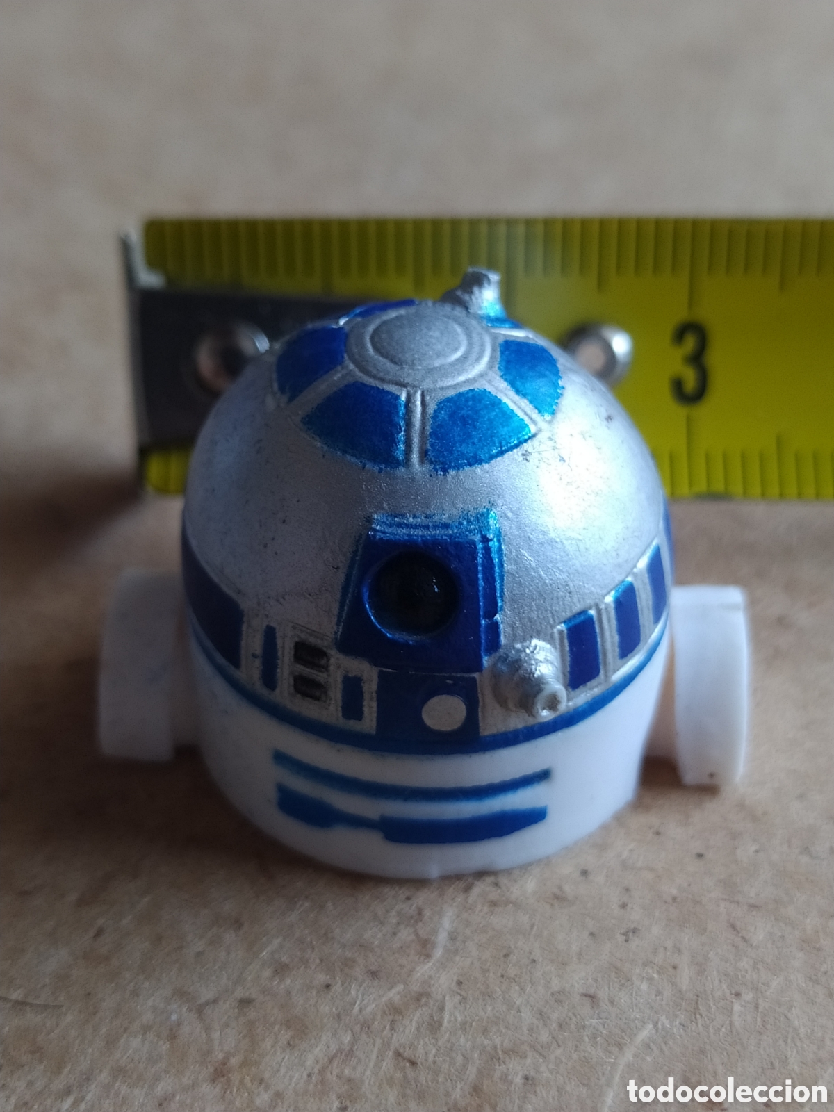 Figuras de goma y PVC: Mini cabeza - star wars R2-D2 - Foto 1
