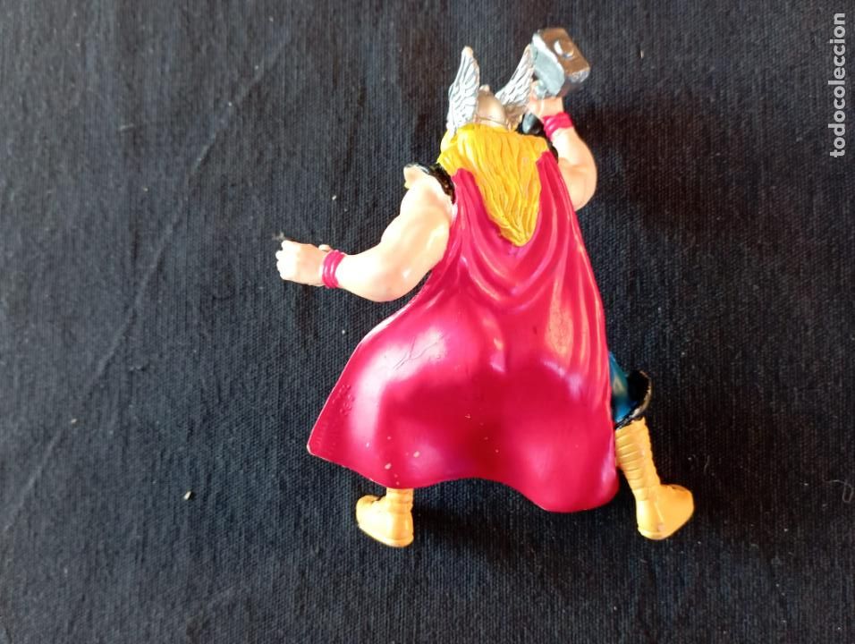 Figuras de goma y PVC: FIGURA DE THOR DE MARVEL YOLANDA 1996. - Foto 3