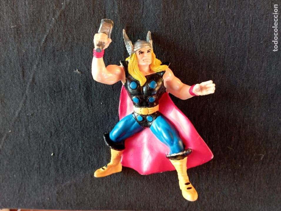 Figuras de goma y PVC: FIGURA DE THOR DE MARVEL YOLANDA 1996. - Foto 1