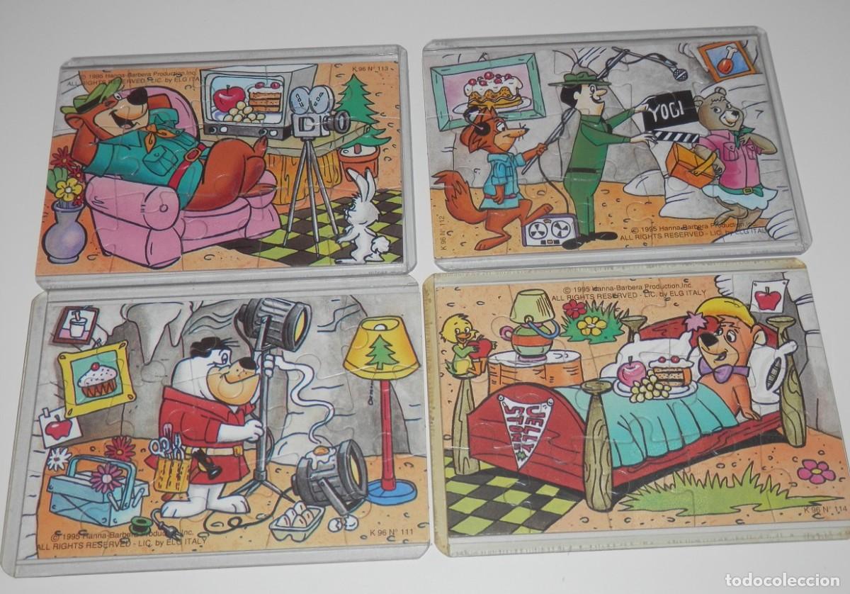 Figuras de goma Kinder: SERIE DE4PUZZLES KINDER DEL A&Ntilde;O 1996 - Foto 1