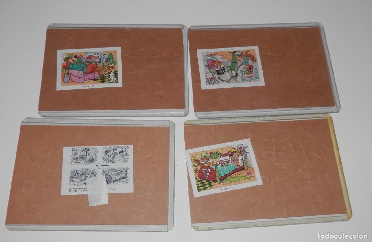 Figuras de goma Kinder: SERIE DE4PUZZLES KINDER DEL A&Ntilde;O 1996 - Foto 2