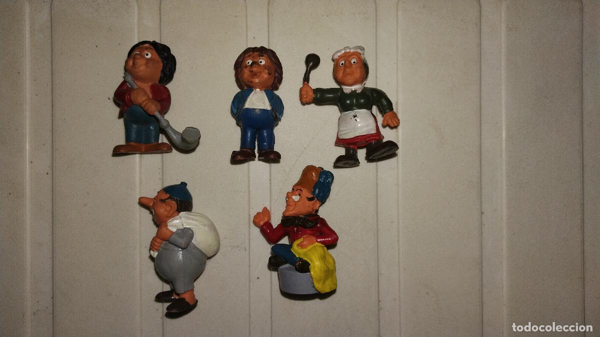 Figuras de Goma y PVC: figuras PVC Heimo Max y Moritz 5 figuras diferentes a&ntilde;os 70-80