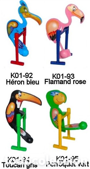 Figuras de goma Kinder: Figuras Kinder p&aacute;jaros - Foto 2