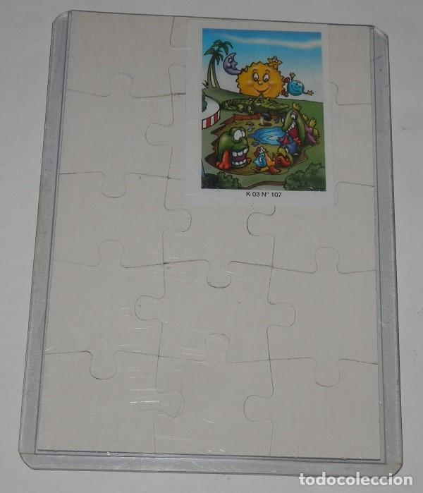 Figuras de goma Kinder: PUZZLE KINDER-K03 N&ordm;107 - Foto 2