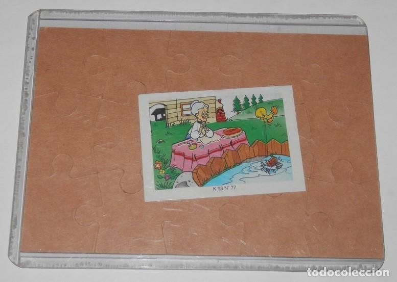 Figuras de goma Kinder: PUZZLE KINDER-K98 N&ordm;77 - Foto 2