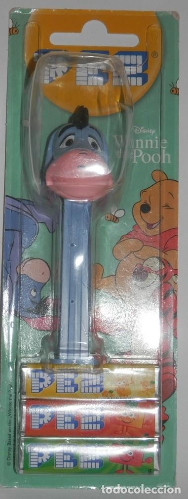 Figuras de goma y PVC dispensador PEZ: PEZ-WINNIE THE POOH - Foto 1