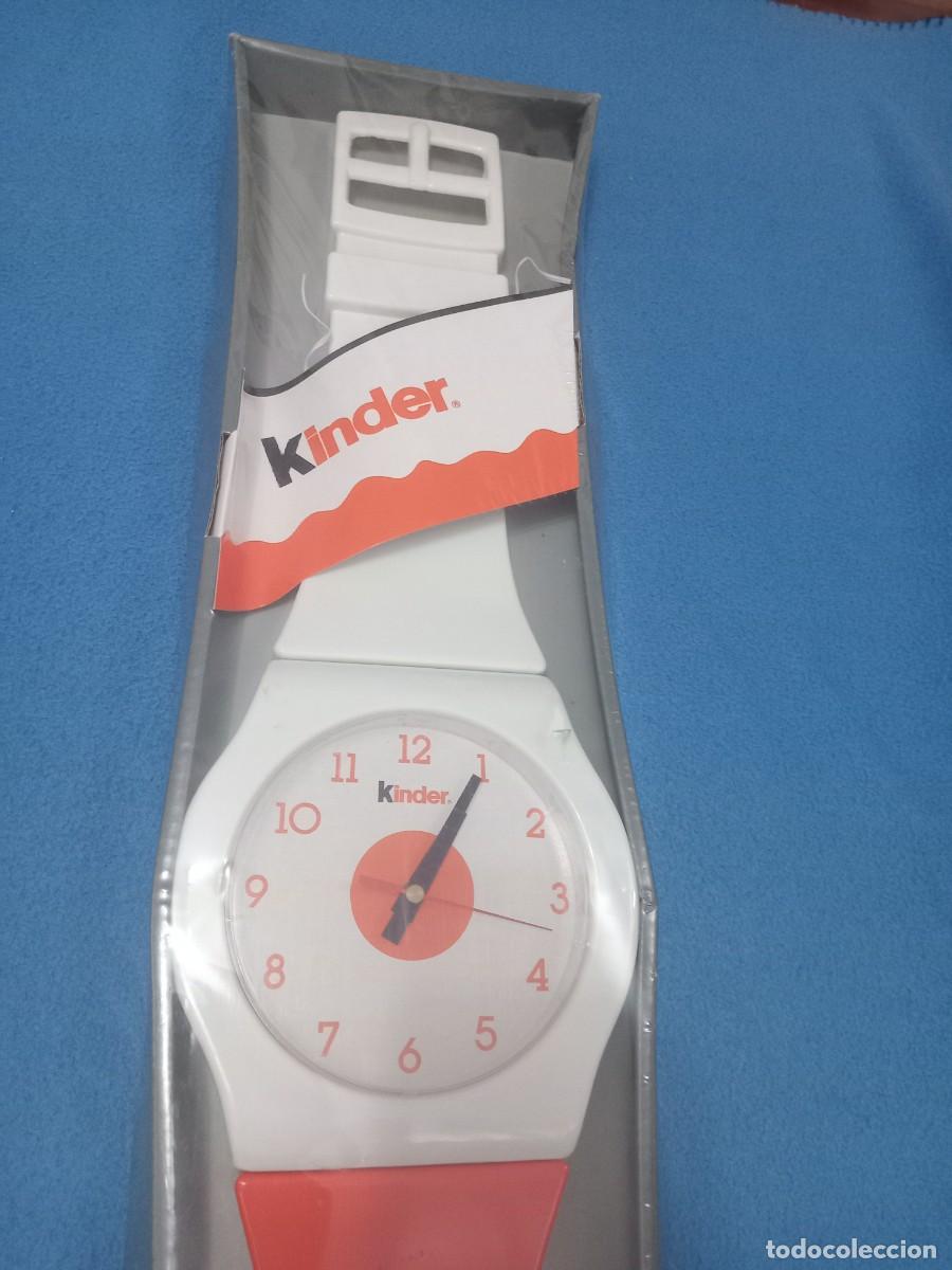 Figuras de goma Kinder: RELOJ KINDER NUEVO A ESTRENAR. - Foto 3