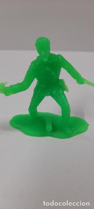 Figuras de goma y PVC: EL GENERAL CUSTER . MOLDE REAMSA - GOMARSA . EN PLASTICO MONOCOLOR - Foto 2