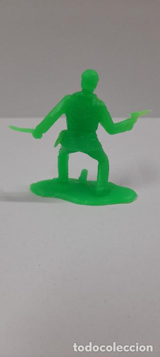 Figuras de goma y PVC: EL GENERAL CUSTER . MOLDE REAMSA - GOMARSA . EN PLASTICO MONOCOLOR - Foto 4