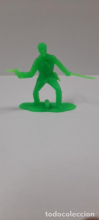 Figuras de goma y PVC: EL GENERAL CUSTER . MOLDE REAMSA - GOMARSA . EN PLASTICO MONOCOLOR - Foto 1