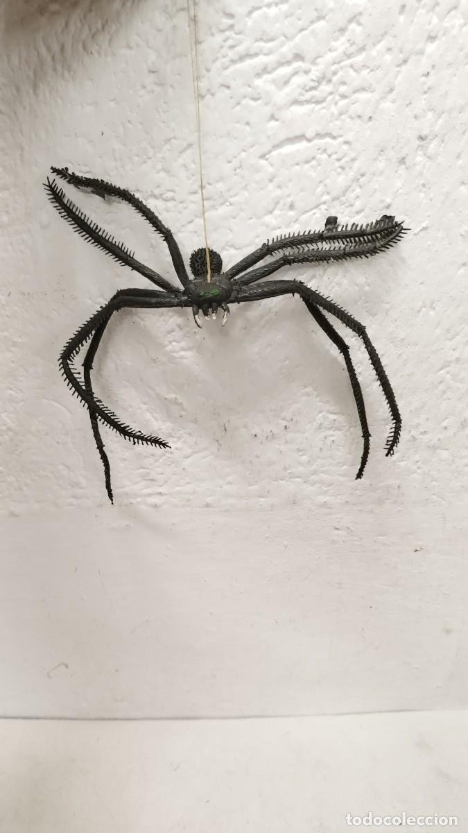 Figuras de Goma y PVC: Antiguo Mu&ntilde;eco Figura Gran Ara&ntilde;a de Goma J.K. 1976 Hong Kong