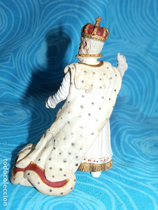 Figuras de goma y PVC: SCHLEICH FIGURA REY 2003 - Foto 3