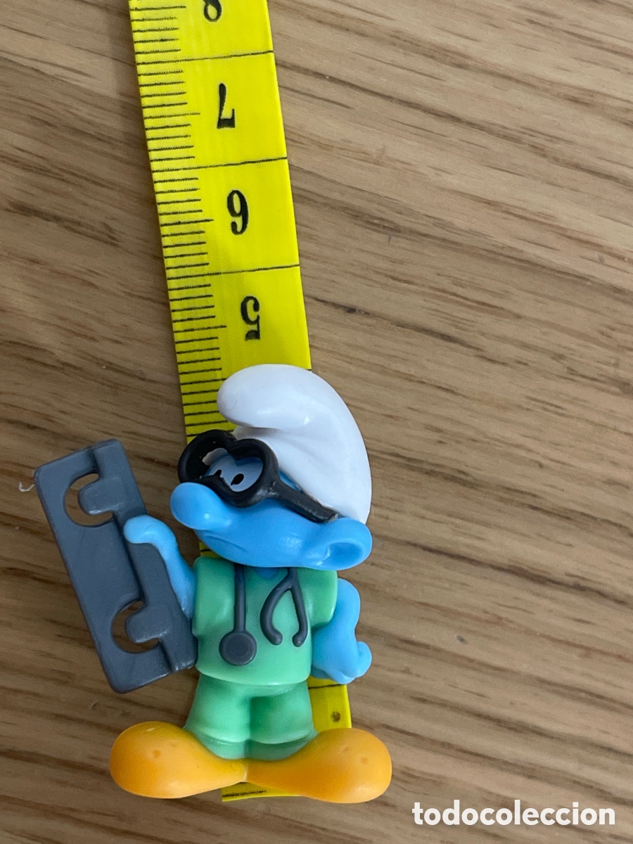 Figuras de goma Kinder: Pitufo m&eacute;dico - Foto 5