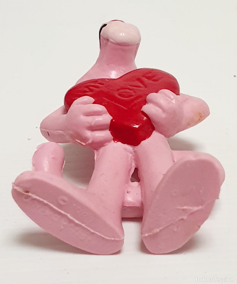 Figuras de goma y PVC: PANTERA ROSA CON CORAZ&Oacute;N - Foto 3