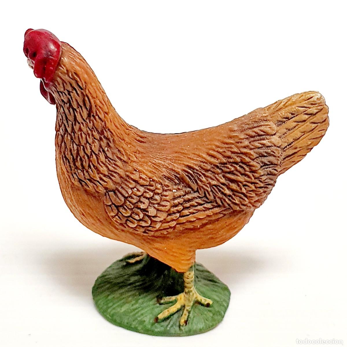 Figuras de goma y PVC: GALLINA - Foto 2